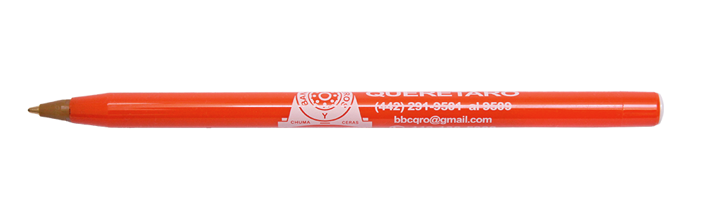 Bic Round Stic Mexicano Naranja